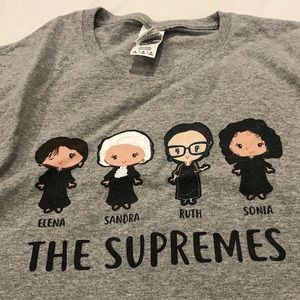 T shirt large Supreme Court justices.